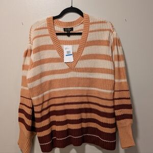 ✨5 For $50 NWT Jessica Simpson V-Neck Sweater Puff Sleeve XL